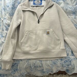 Carhartt Off-White Relaxed Fit Sweatshirt